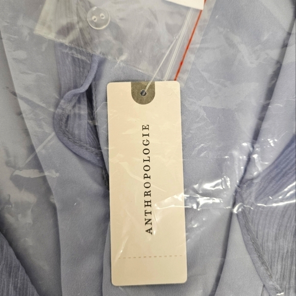 Hutch Long Sleeve Frilled Ruffle Romper In Sky Blue Size Large NWT - Picture 11 of 11